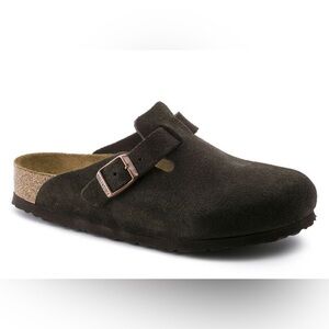Birkenstock Boston clogs (color: mocha; size: EU 38/US 7-7.5)